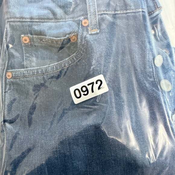 Denim Forum The Arlo Hi-Rise Straight Jean Aritzia Button Fly Be about Size 26 - Picture 10 of 10
